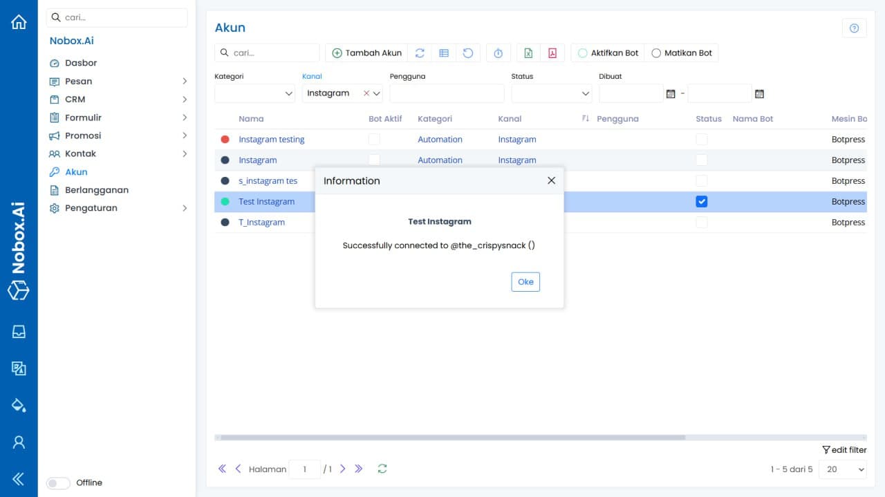 NoBox Kanban Interface